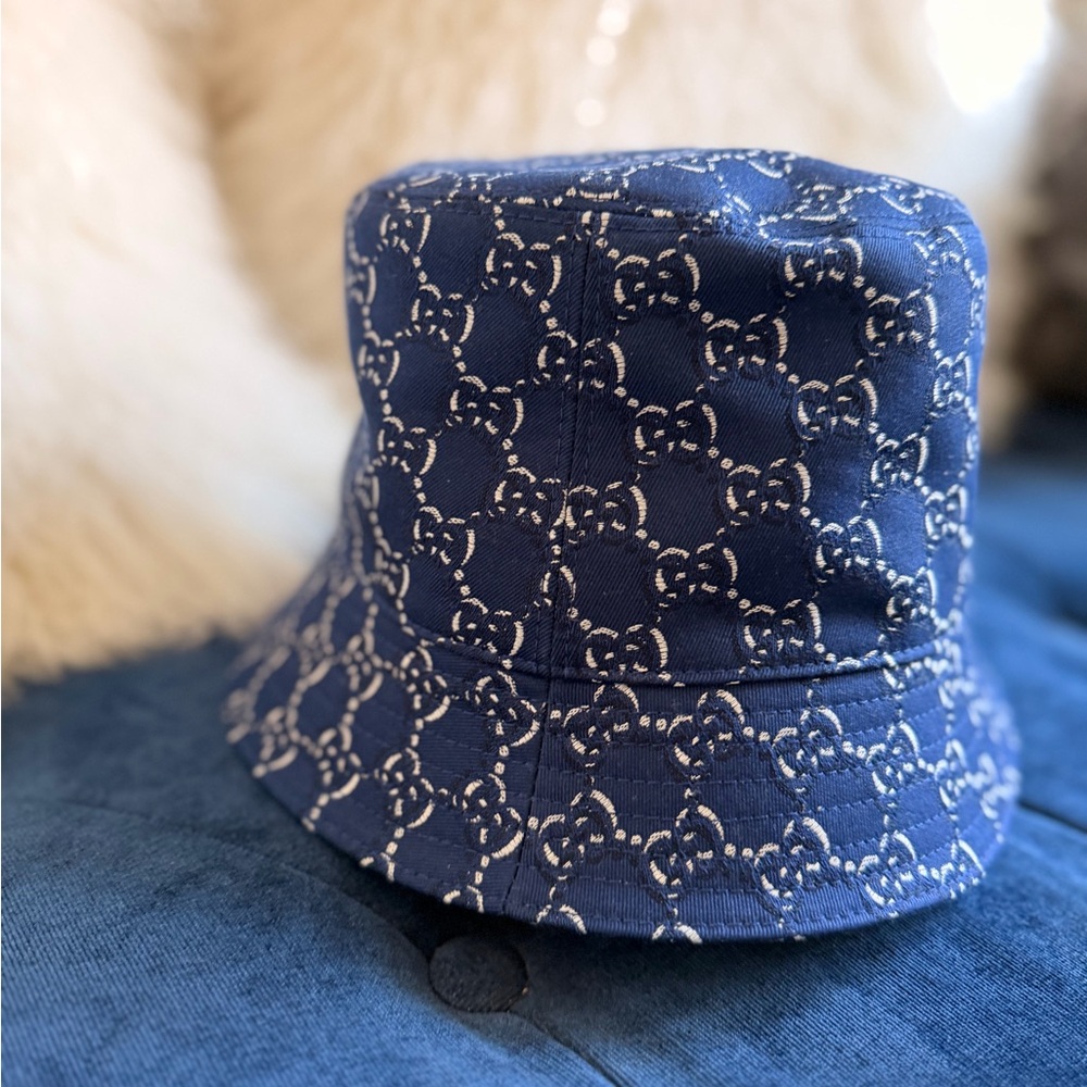 GUCCI Gg Bucket Hat size L new - Picture 2 of 4